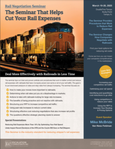 2025 Rail Negotiation Seminar Brochure